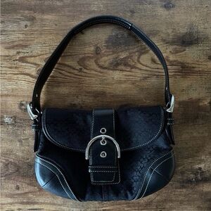 Vintage coach shoulder bag